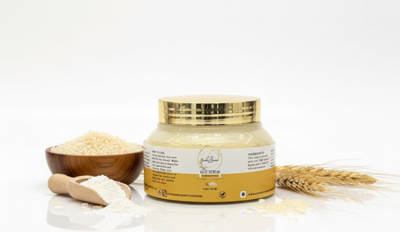 Exfoliante de arroz